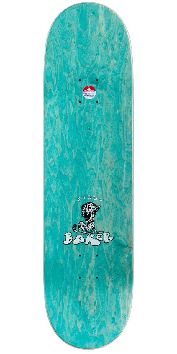 Baker Figgy Big Cats Skateboard Deck - 8.50