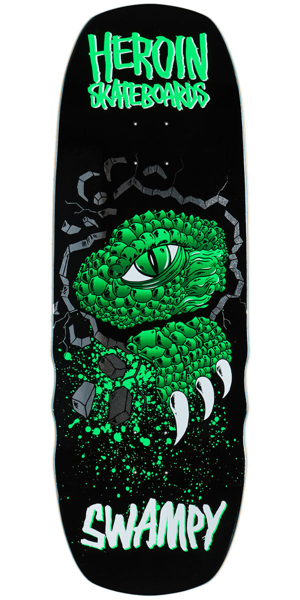 Heroin Swampy Alligator Shovel Skateboard Deck - 10.50