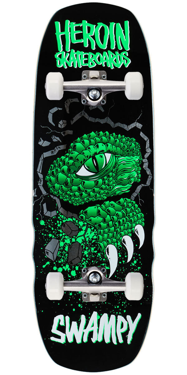 Heroin Swampy Alligator Shovel Skateboard Complete - 10.50