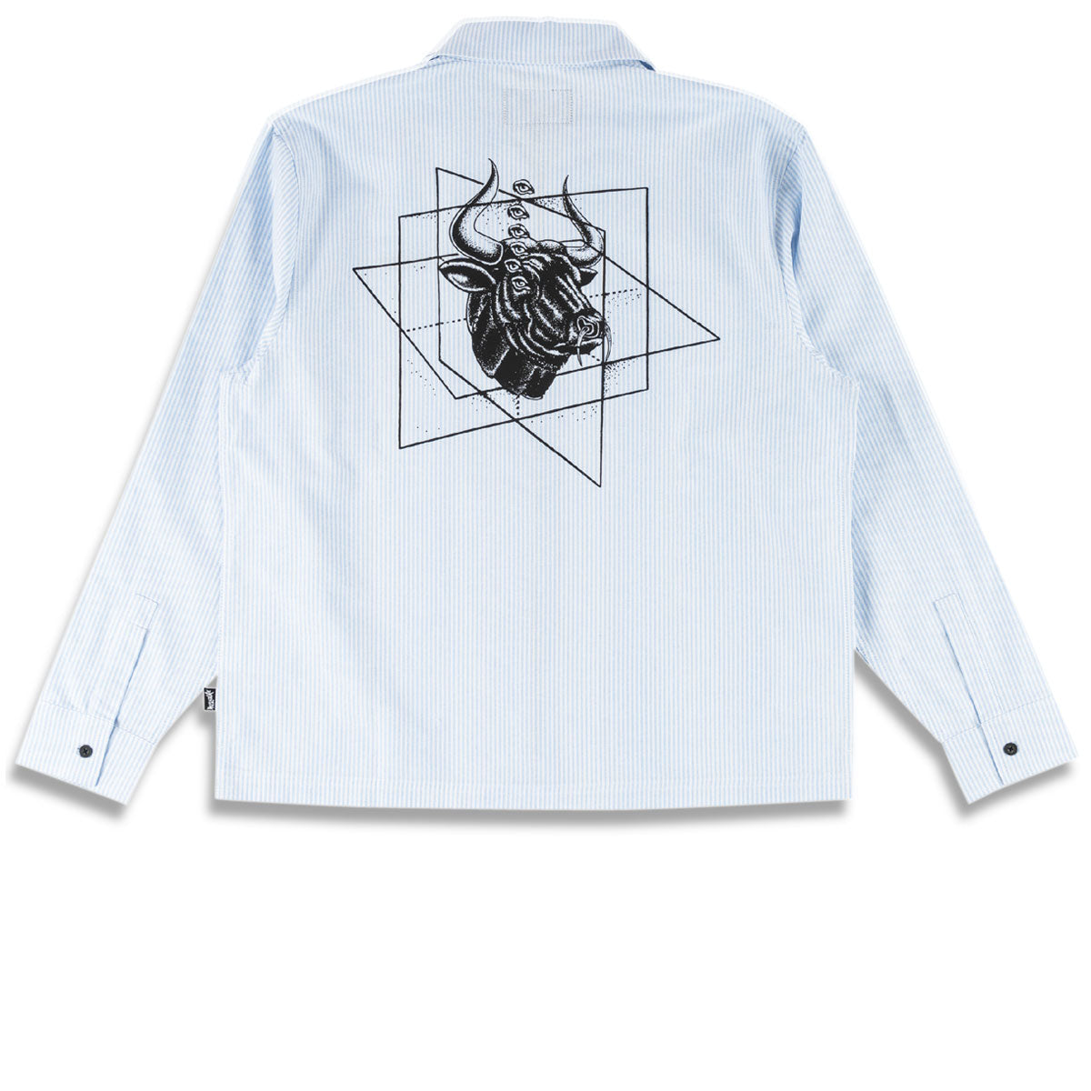 Welcome Dimension Long Sleeve Oxford Shirt - Mist image 2