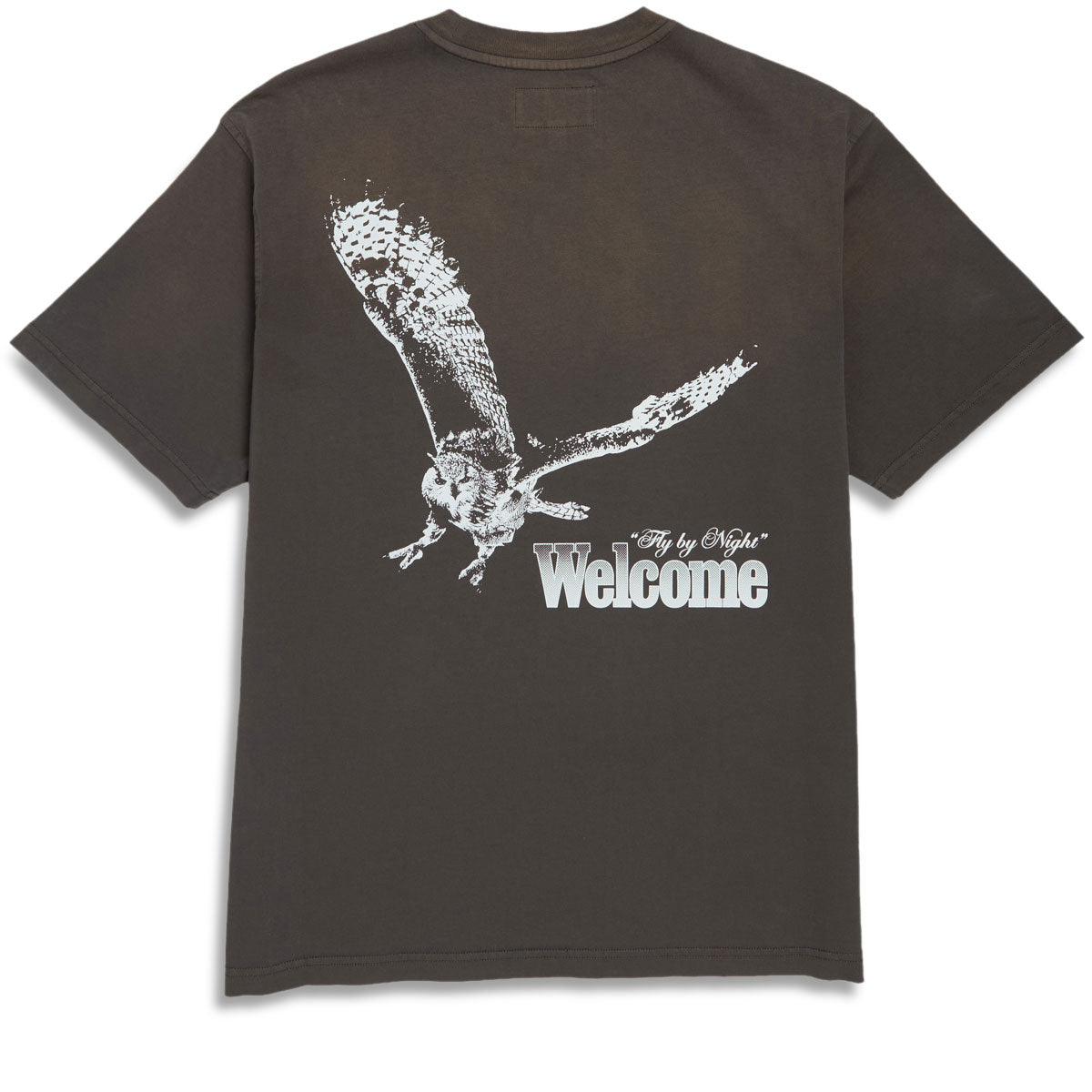 Welcome Fly By Night Knit T-Shirt - Wren image 1