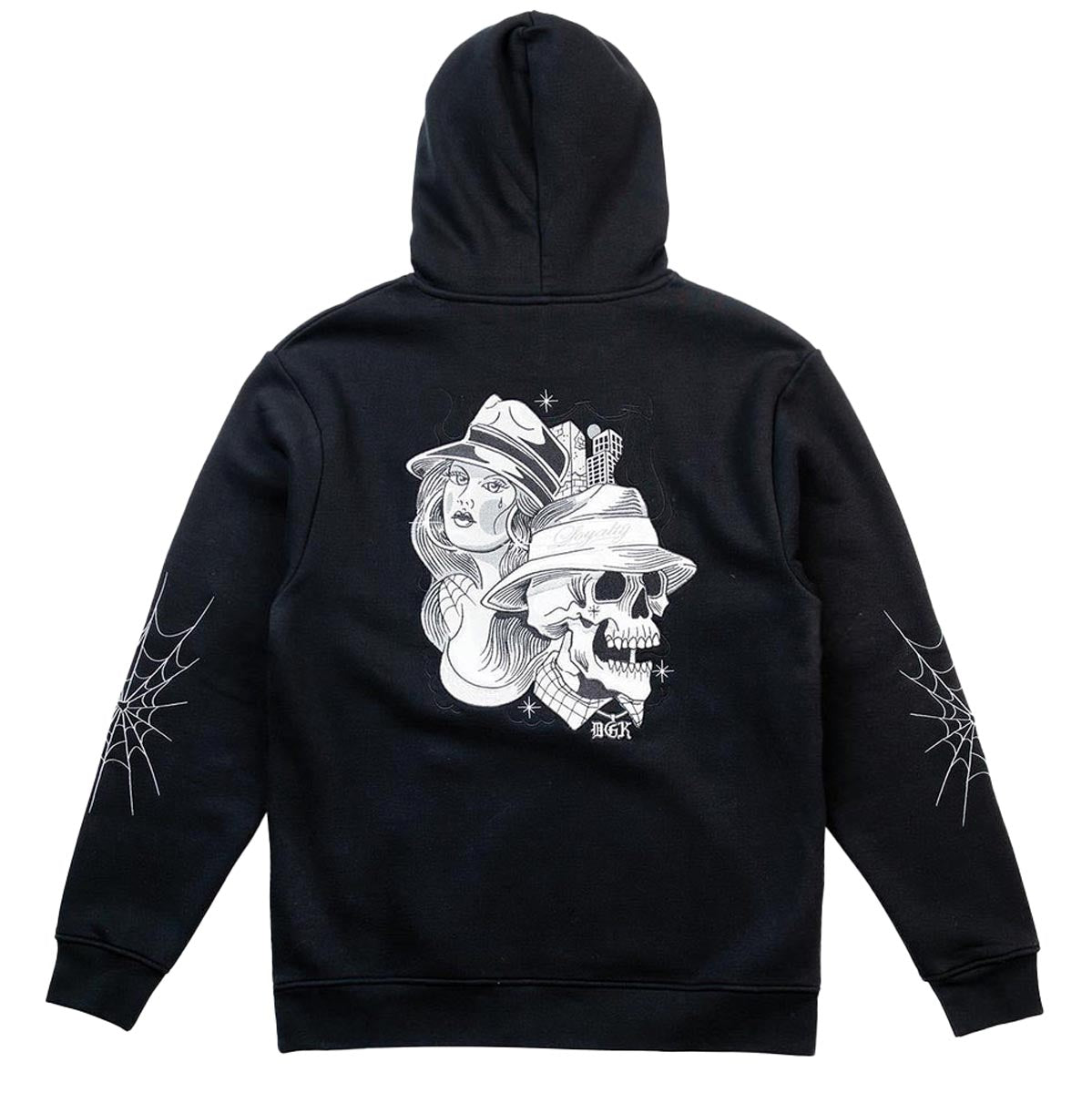 DGK Soreno Fleece Hoodie - Black image 2