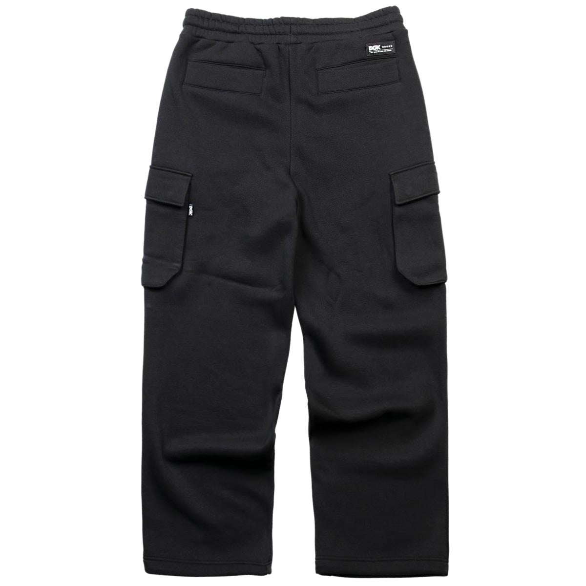 DGK OGs Fleece Cargo Pants - Black image 2