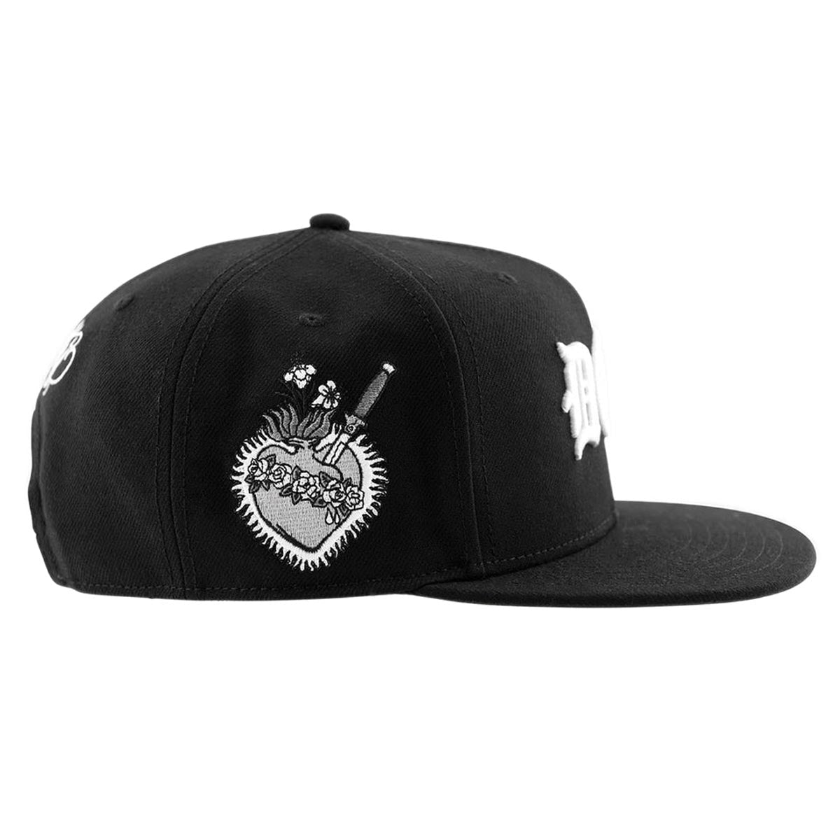 DGK Stay True Snapback Hat - Black image 4