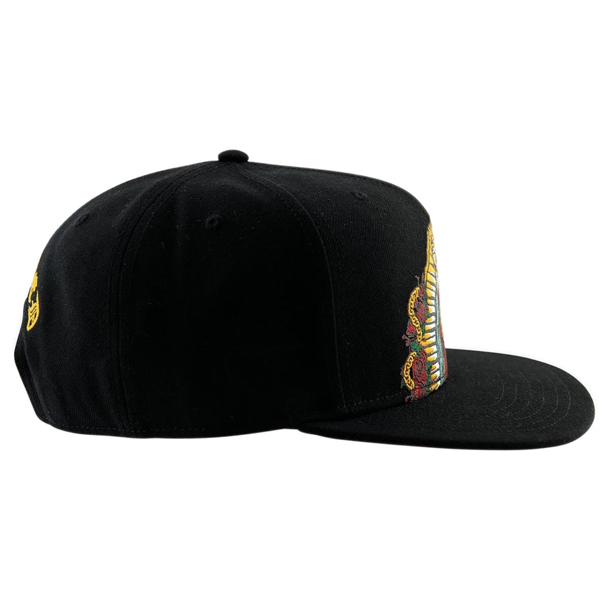 DGK Our Lady Snapback Hat - Black image 4