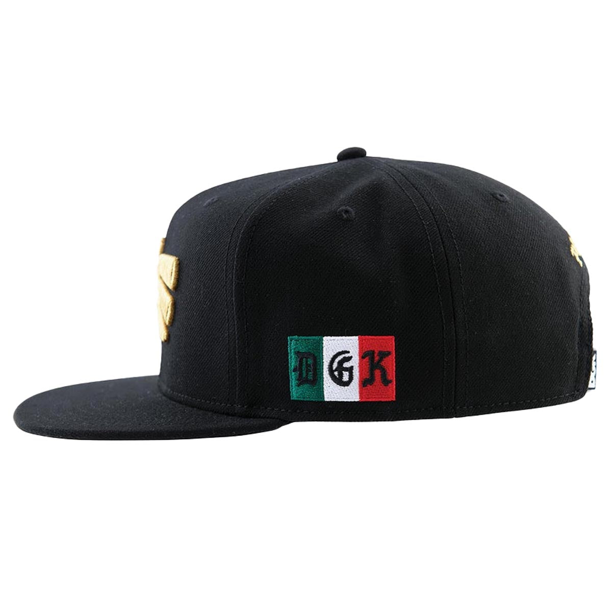 DGK Cuidad Snapback Hat - Black image 3