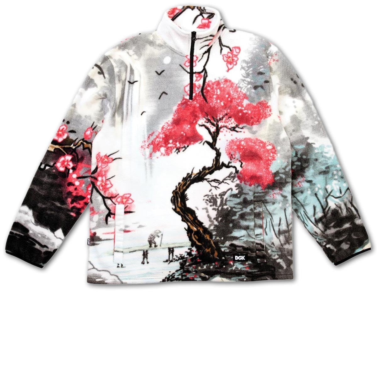 DGK Paradise Polar Fleece Sweatshirt - Multi image 4