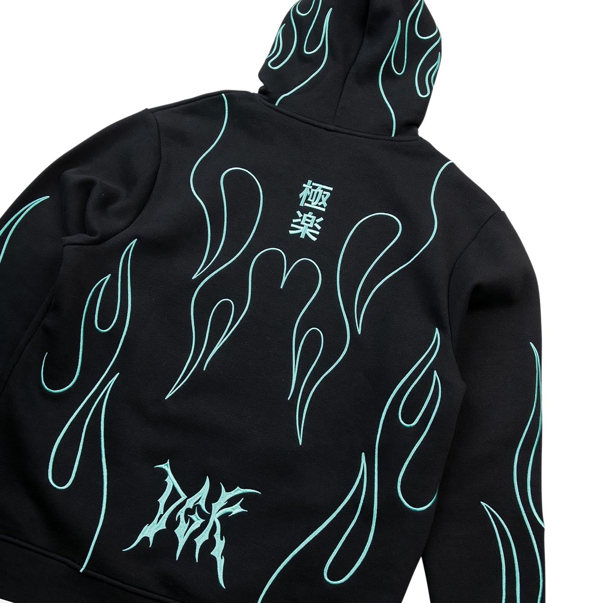 DGK Fuego Fleece Hoodie - Black image 5