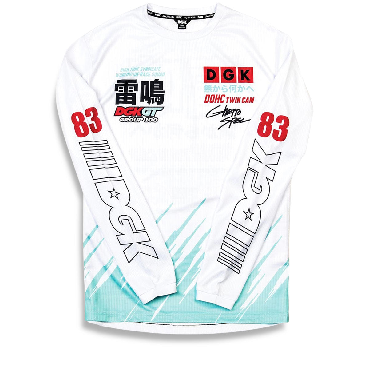 DGK Turbine Racing Jersey - White image 3