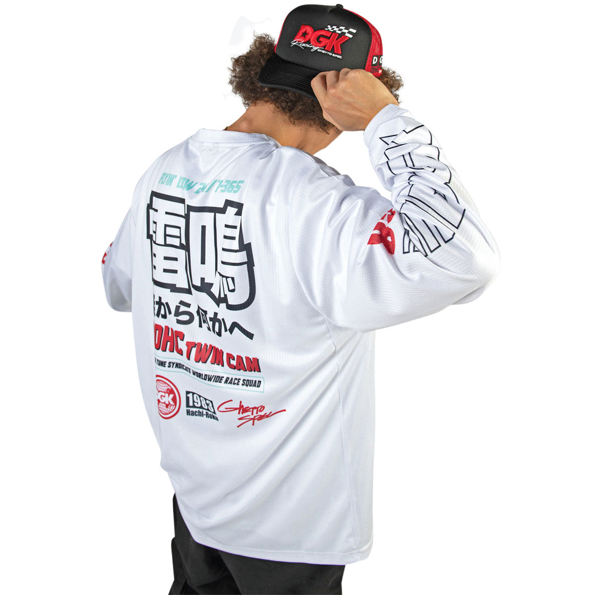 DGK Turbine Racing Jersey - White image 5