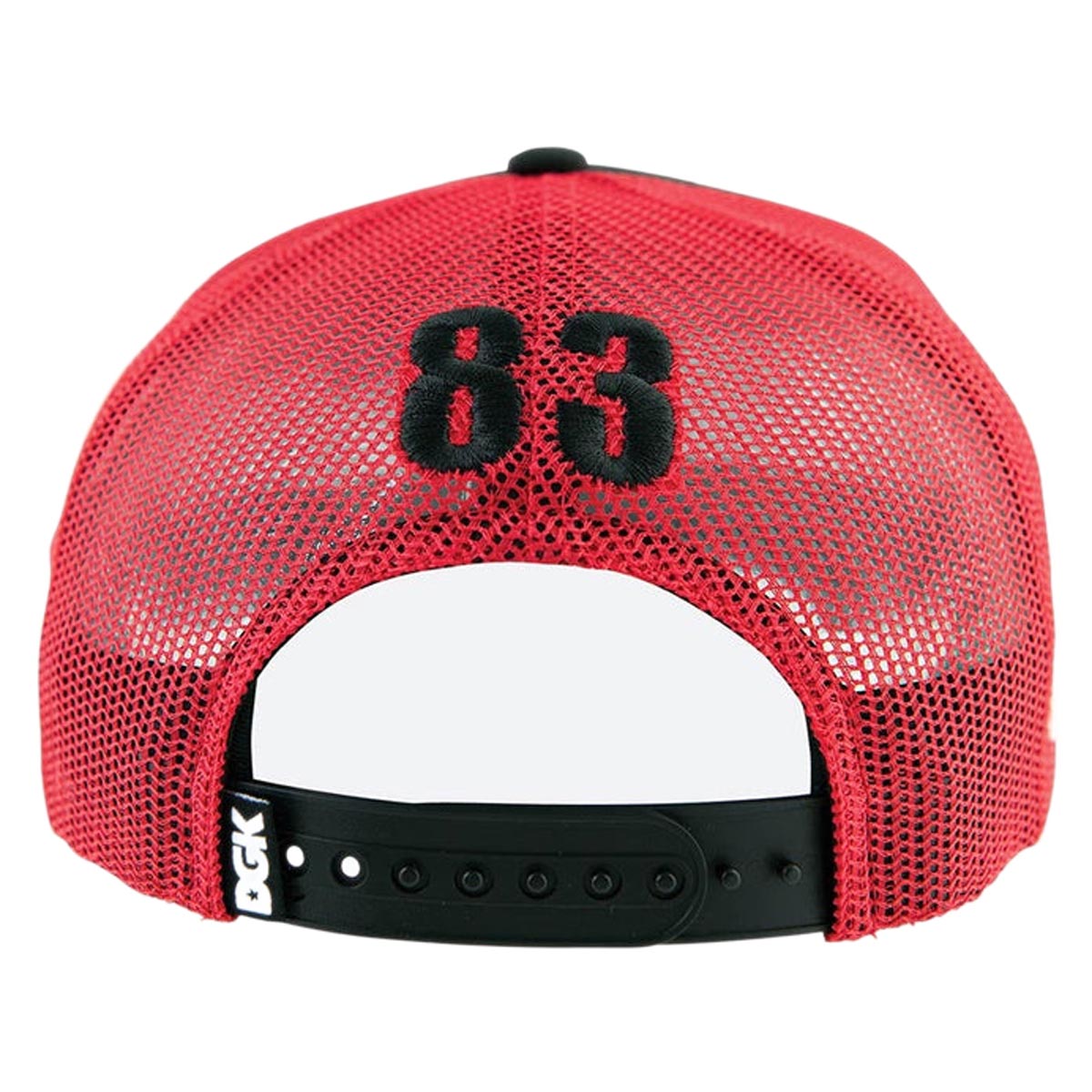 DGK Sakura Trucker Hat - Black/Red image 2