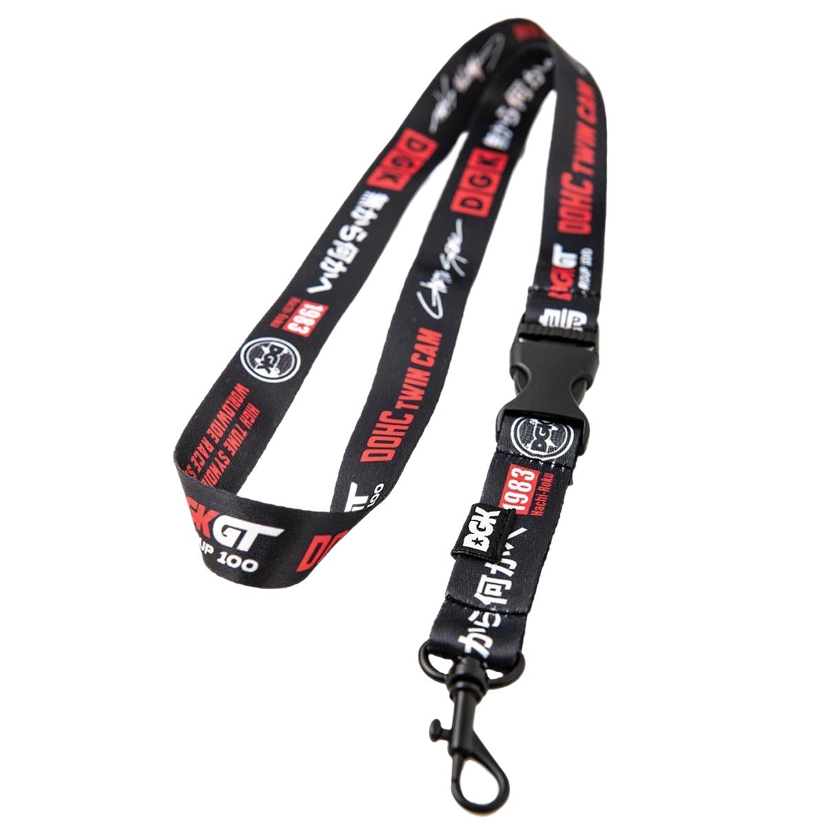 DGK Sakura Lanyard - Black image 1