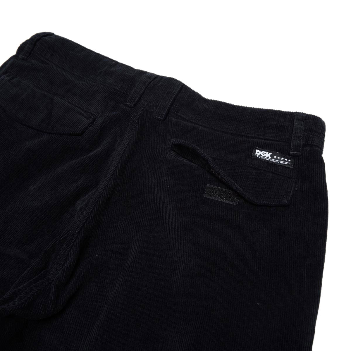 DGK OG Cargo Pants - Black Corduroy image 4