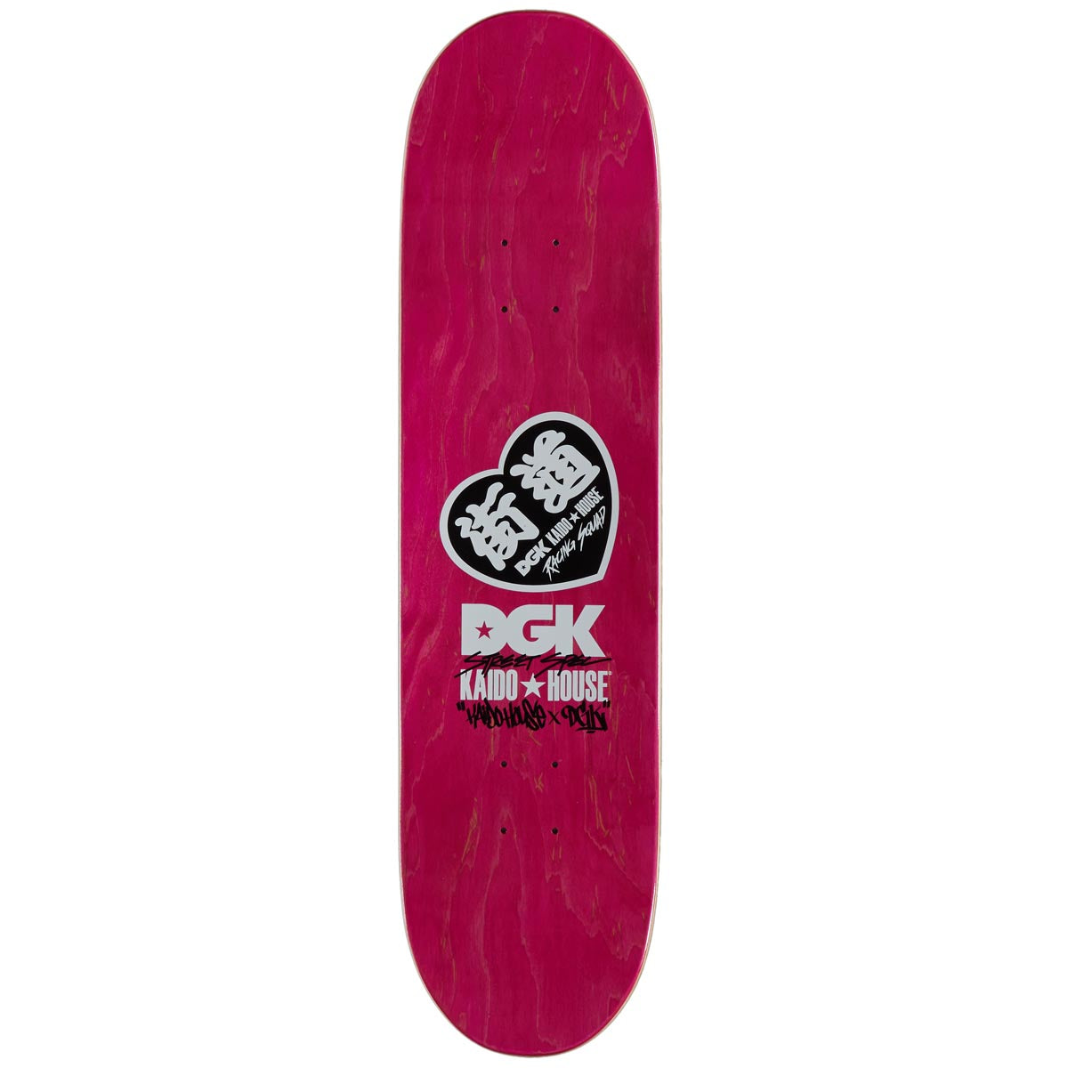 DGK x Kaido House Zokusha Skateboard Deck - Rainbow Glitter - 8.25