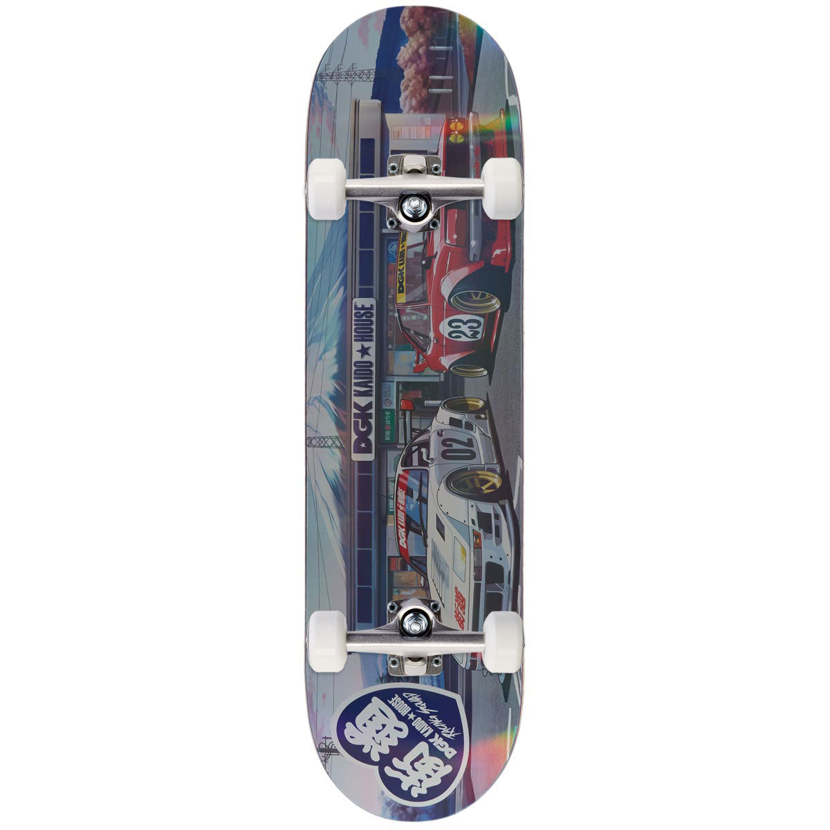 DGK x Kaido House Konbini Skateboard Complete - Holographic - 8.25