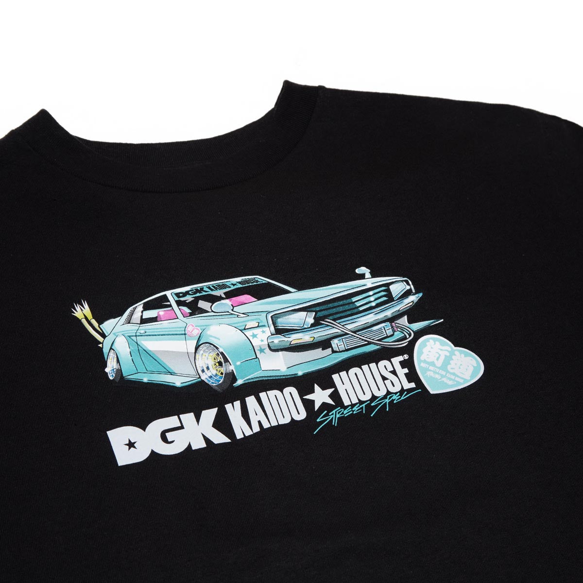 DGK x Kaido House Zokusha T-Shirt - Black image 3