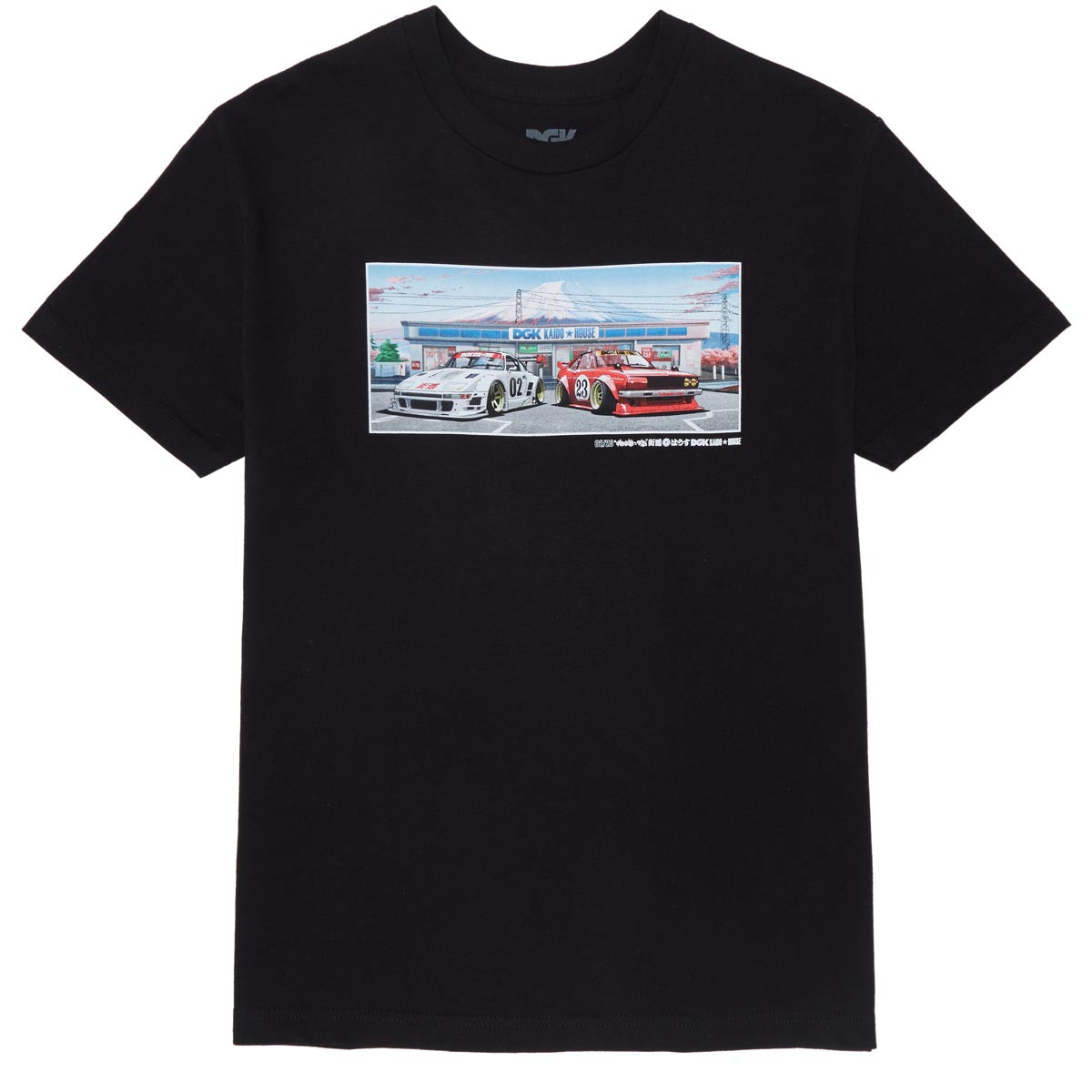 DGK x Kaido House Konbini T-Shirt - Black image 1