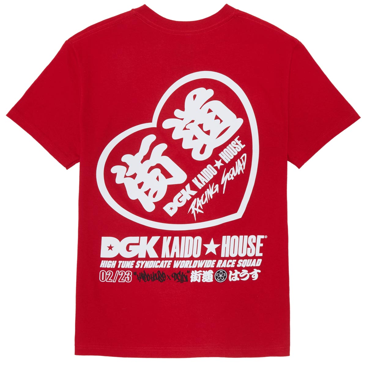 DGK x Kaido House Konbini T-Shirt - Red image 2