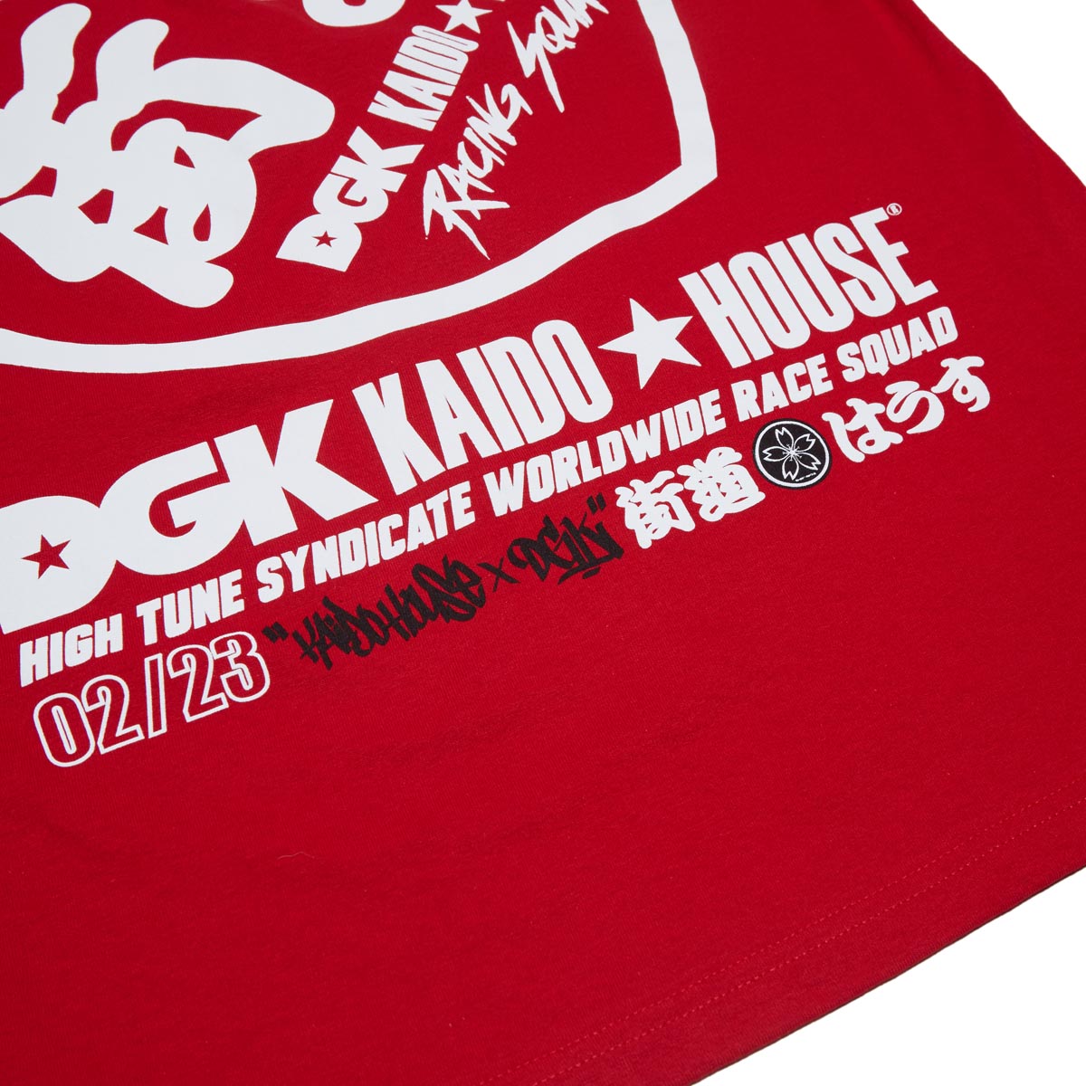 DGK x Kaido House Konbini T-Shirt - Red image 4