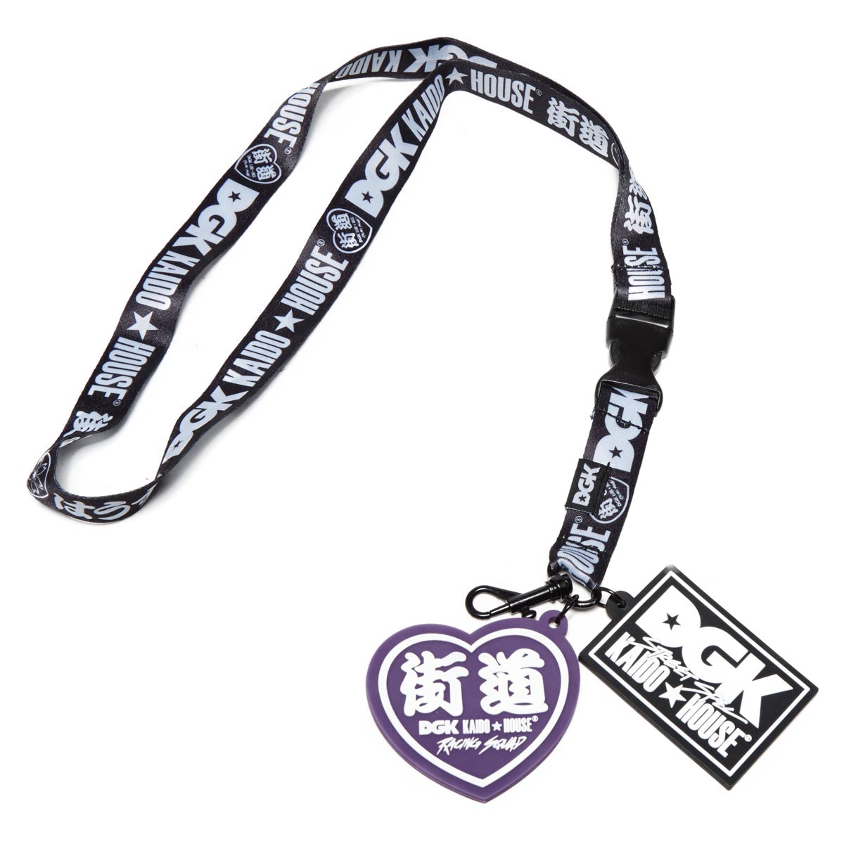 DGK x Kaido House Street Spec Lanyard - Black image 1