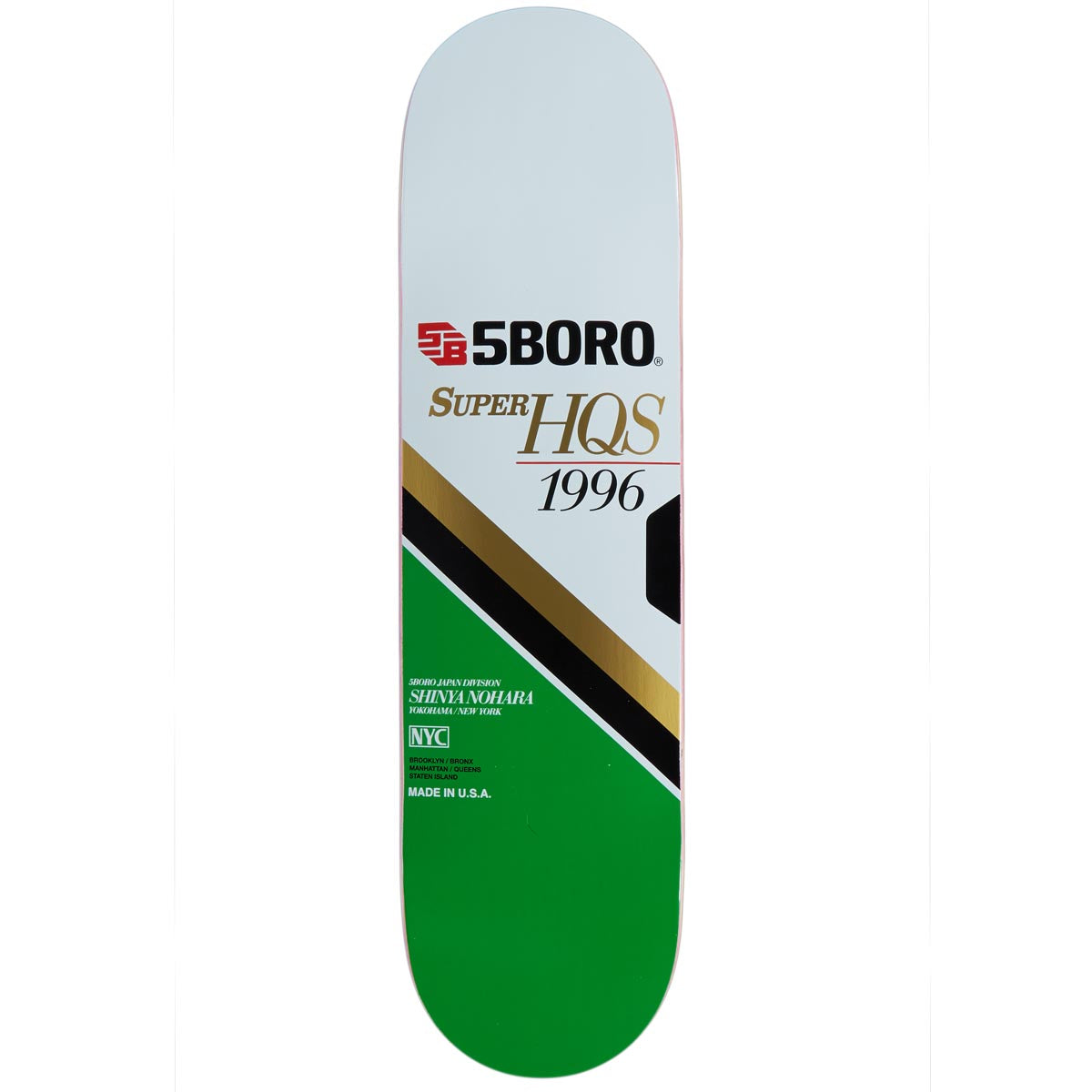 5Boro Shinya Nohara VHS Skateboard Deck - 8.125