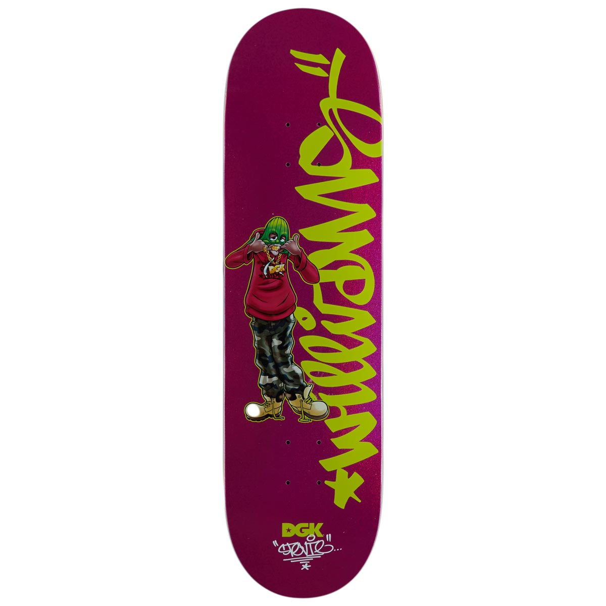 DGK Cheesin' Stevie Skateboard Deck - 8.38