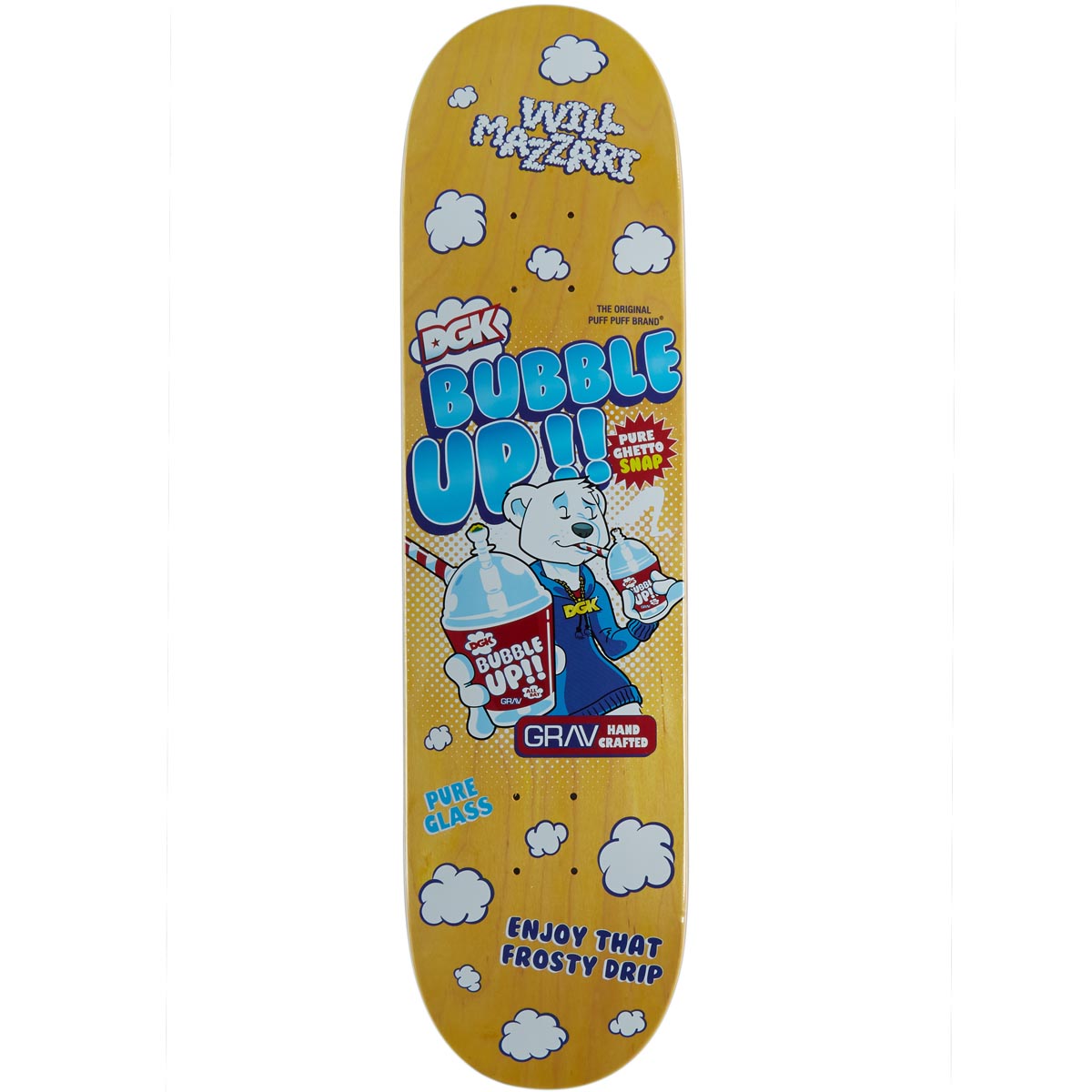 DGK x Grav Skateboard Deck - 8.06