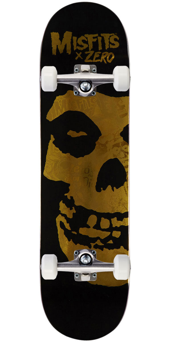 Zero x Misfits Collage Skateboard Complete - Gold - 8.25