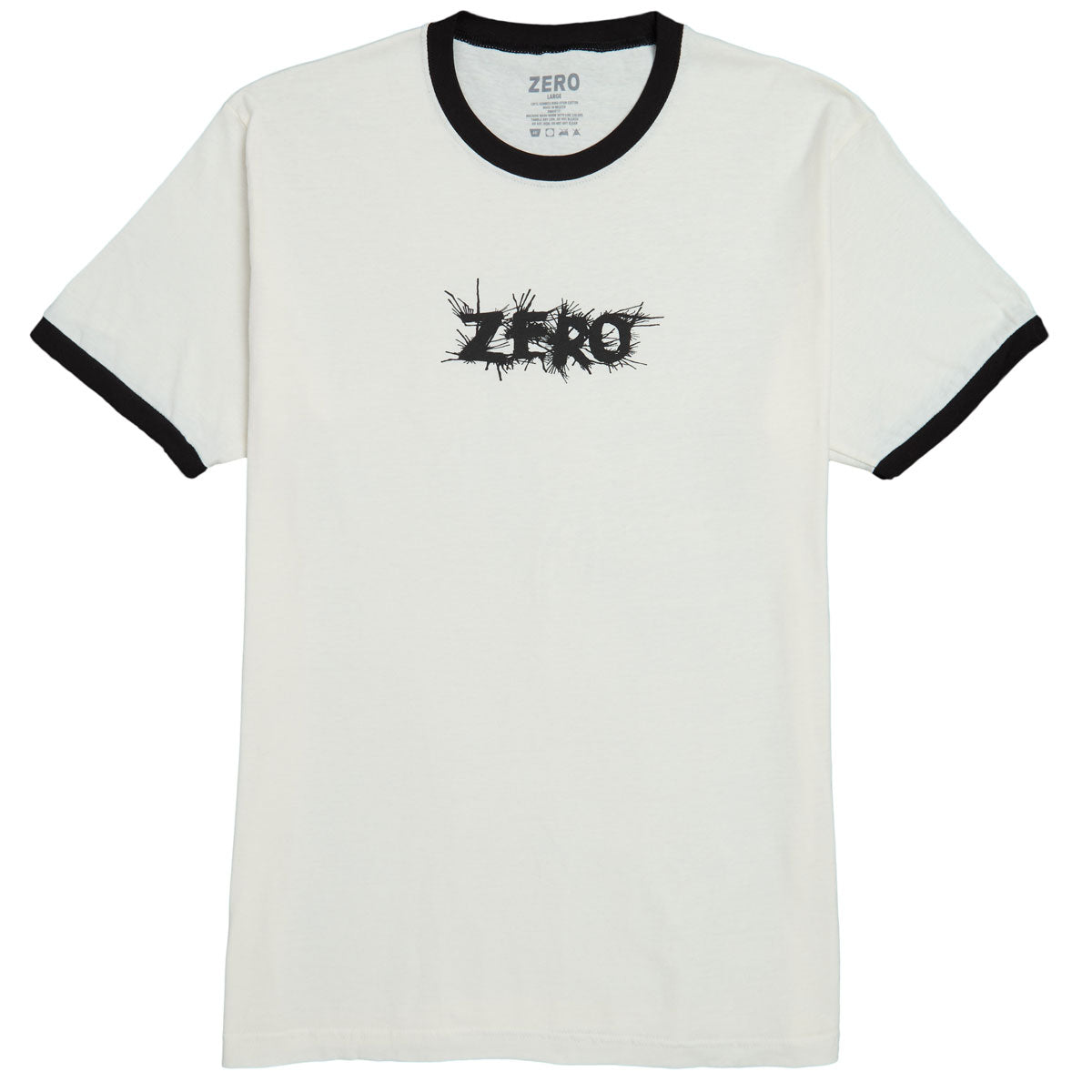 Zero Disorder Ringer T-Shirt - Natural image 1