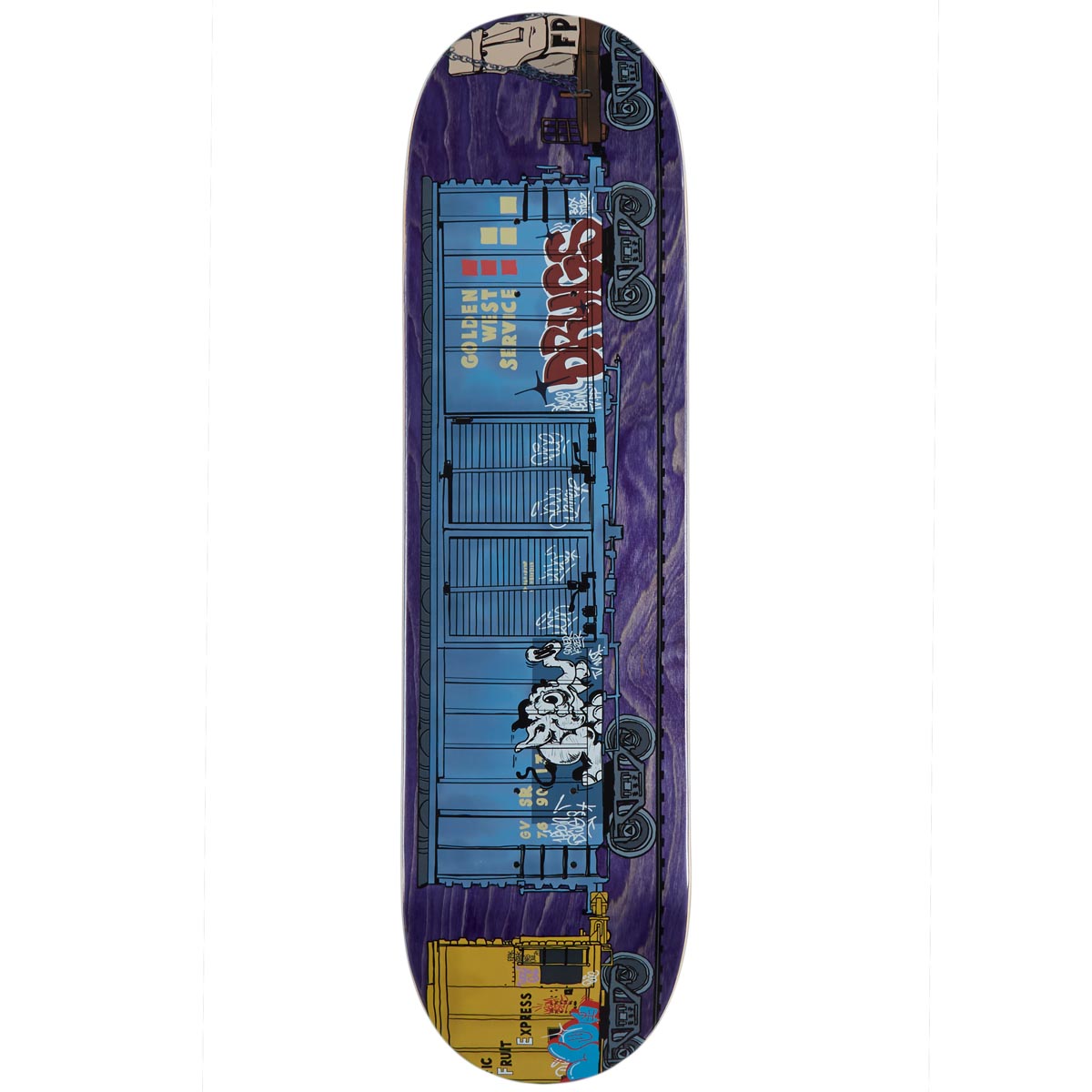 Art Project x J Strickland GVSR Skateboard Deck - 8.25