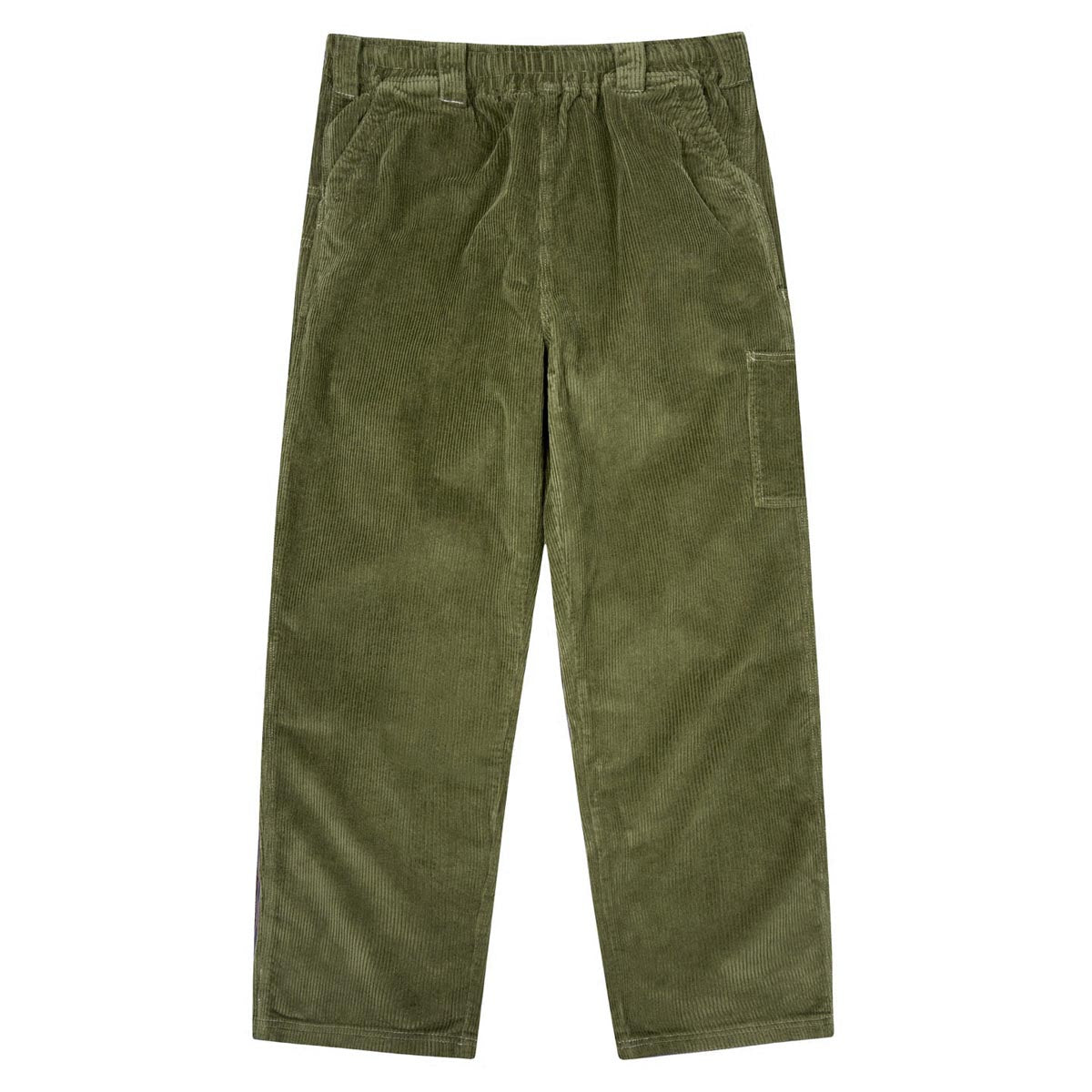 Bronze 56k Corduroy Relaxed Pants - Olive image 1