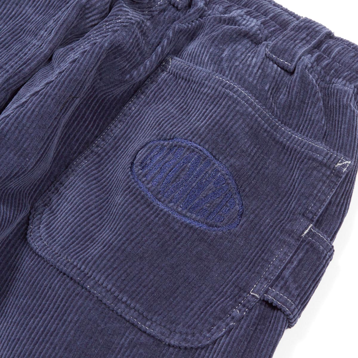 Bronze 56k Corduroy Relaxed Pants - Navy image 3