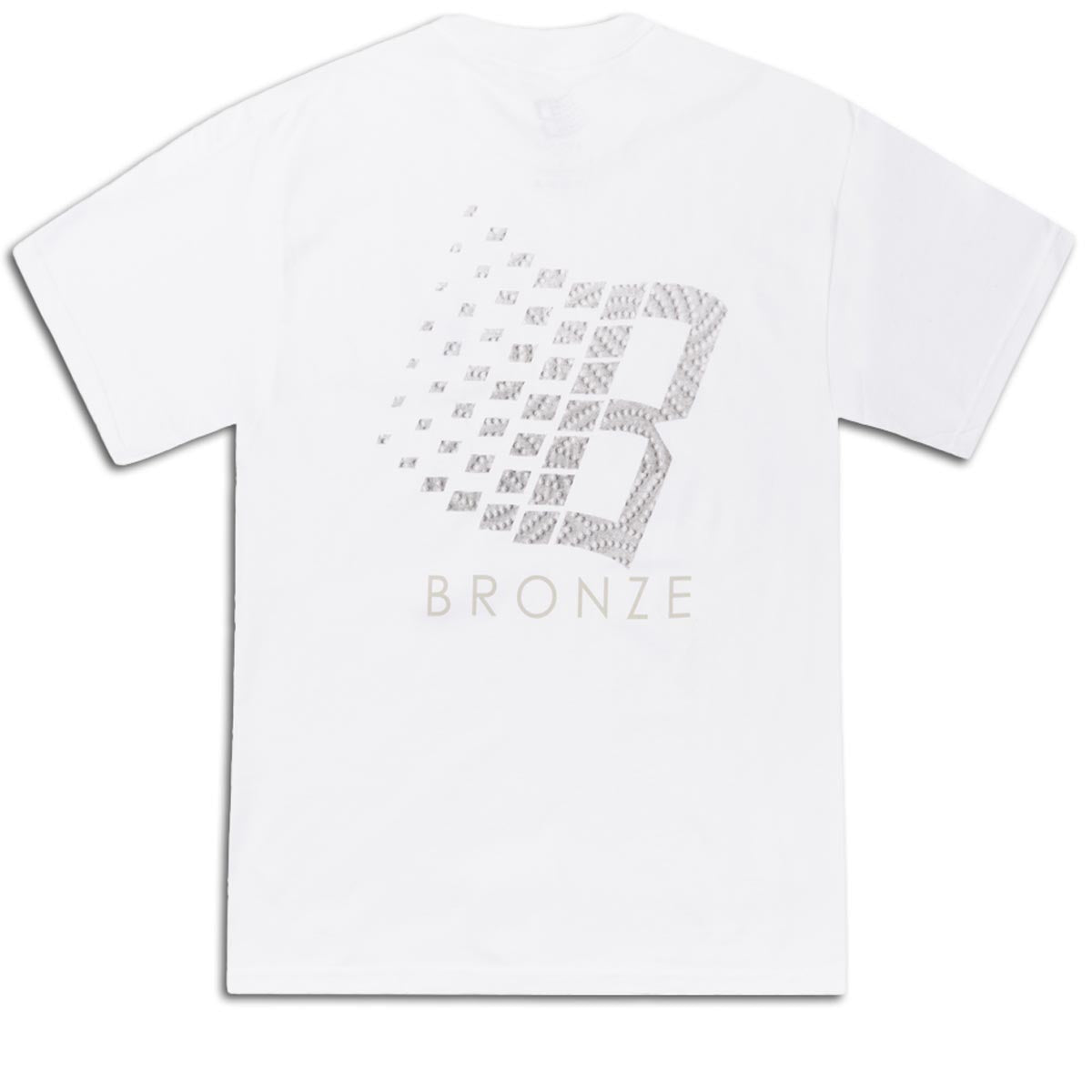 Bronze 56k Towel B Logo T-Shirt - White image 1