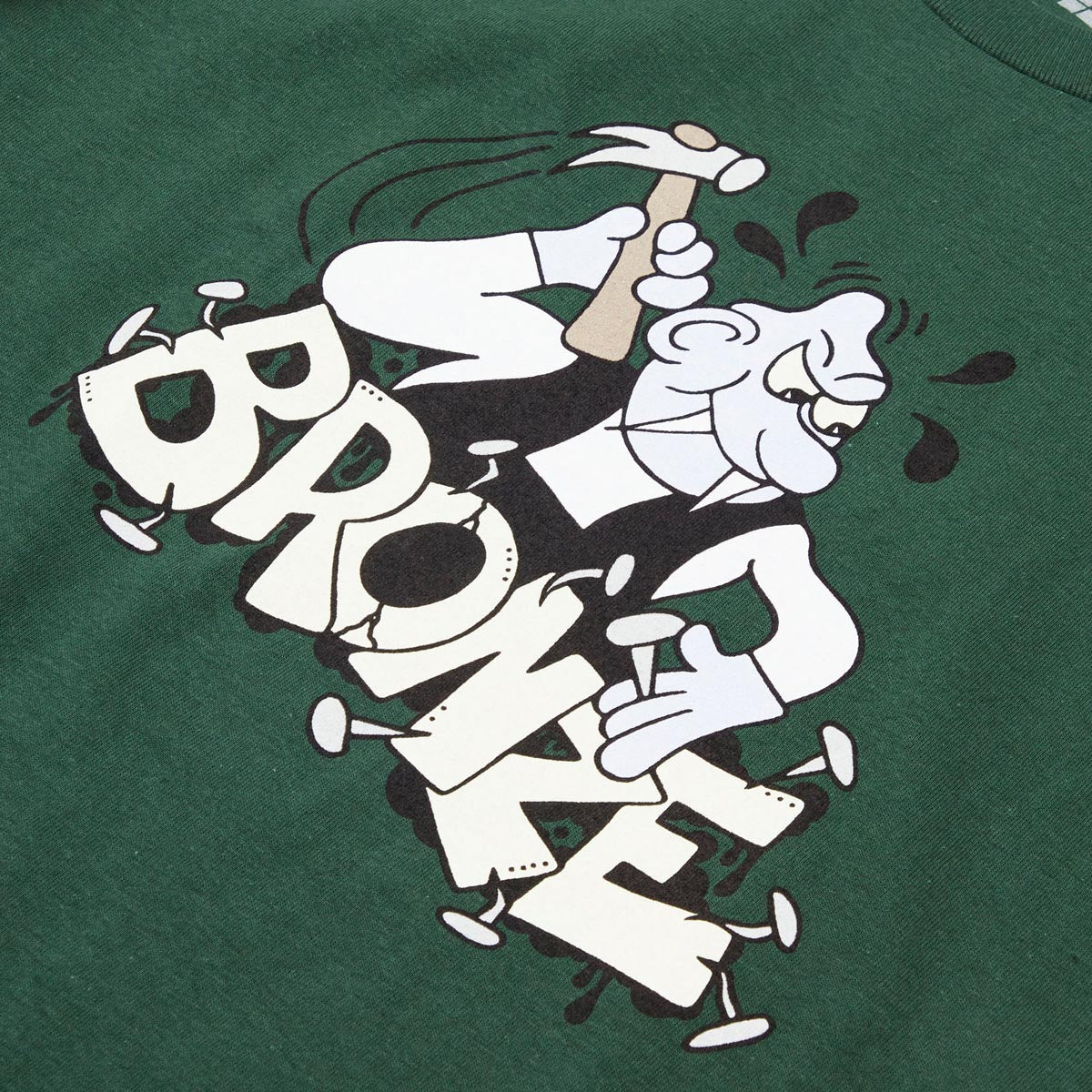 Bronze 56k Nailing T-Shirt - Kelly Green image 2