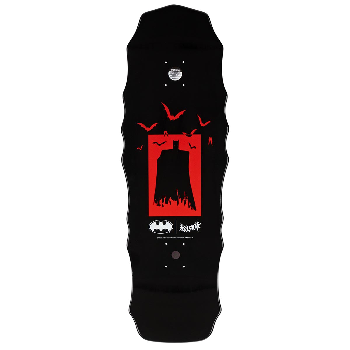 Welcome x Batman Joker On Widow Skateboard Complete - Black Dip - 10.00