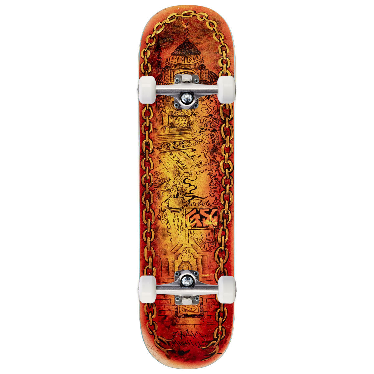 GX1000 Embers Krull Skateboard Complete - 8.25