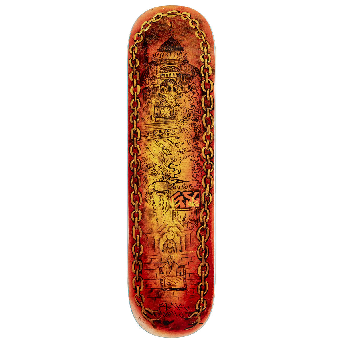 GX1000 Embers Krull Skateboard Deck - 8.375