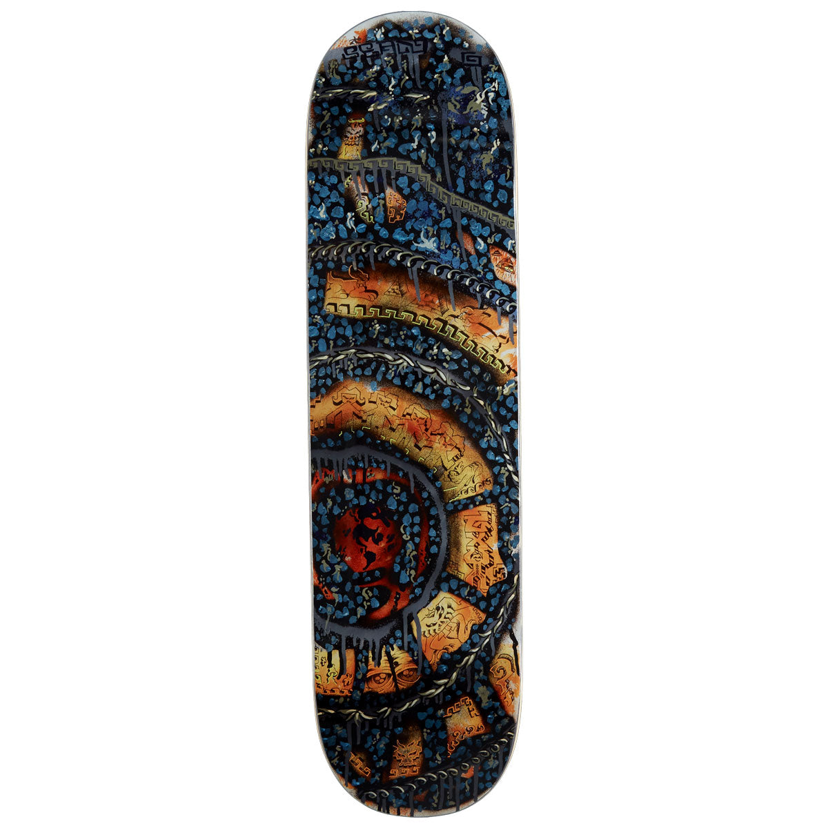 GX1000 Ice Walls Greene Skateboard Deck - 8.125