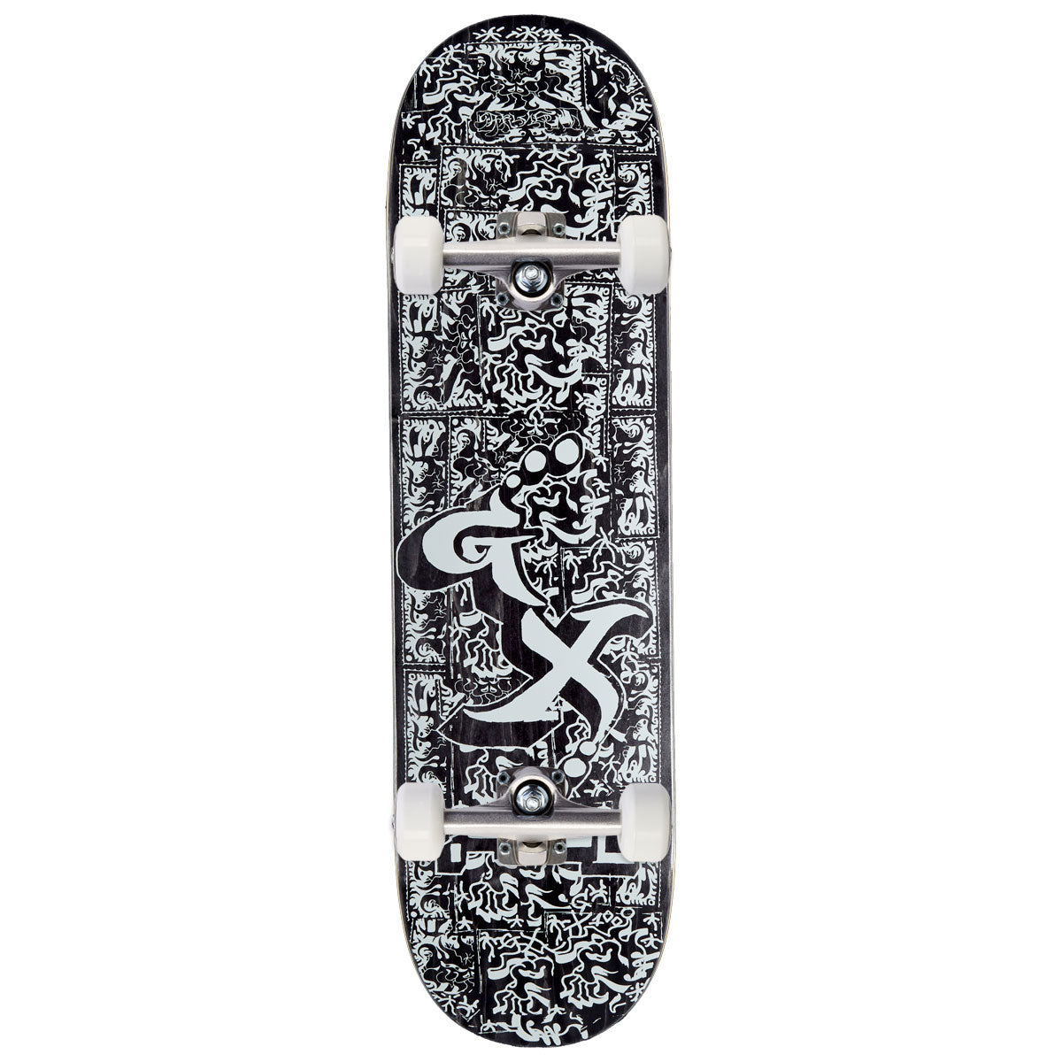 GX1000 Mono Carlyle Skateboard Complete - White - 8.50