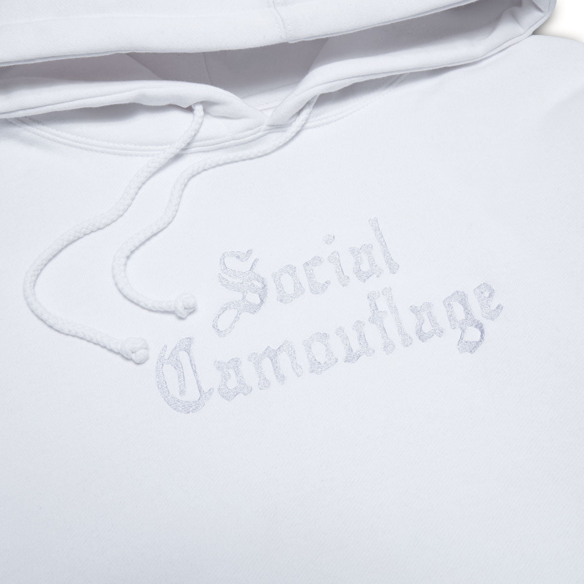 CCS Social Camouflage Embroidered Hoodie - White image 2