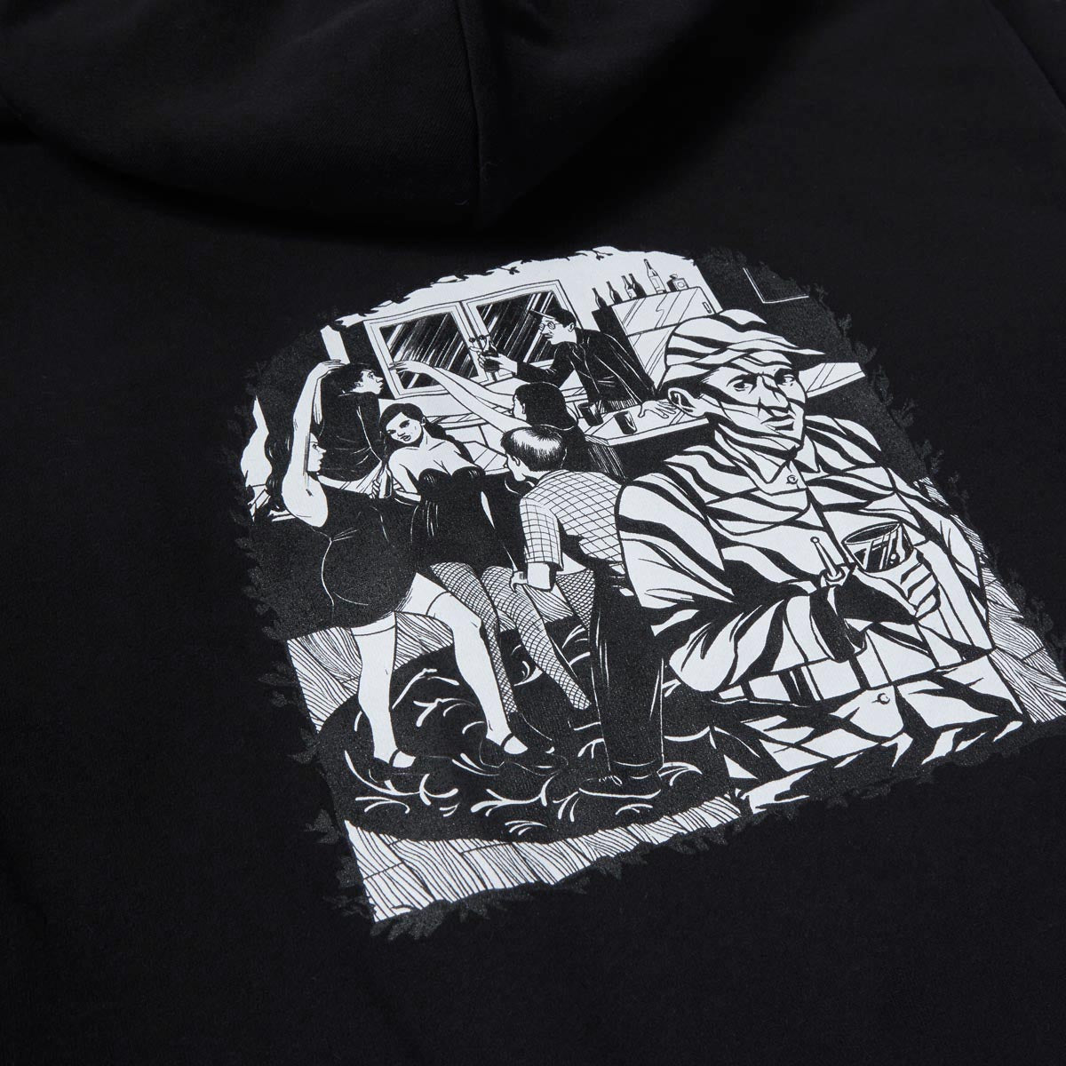 CCS Social Camouflage Party Hoodie - Black image 4