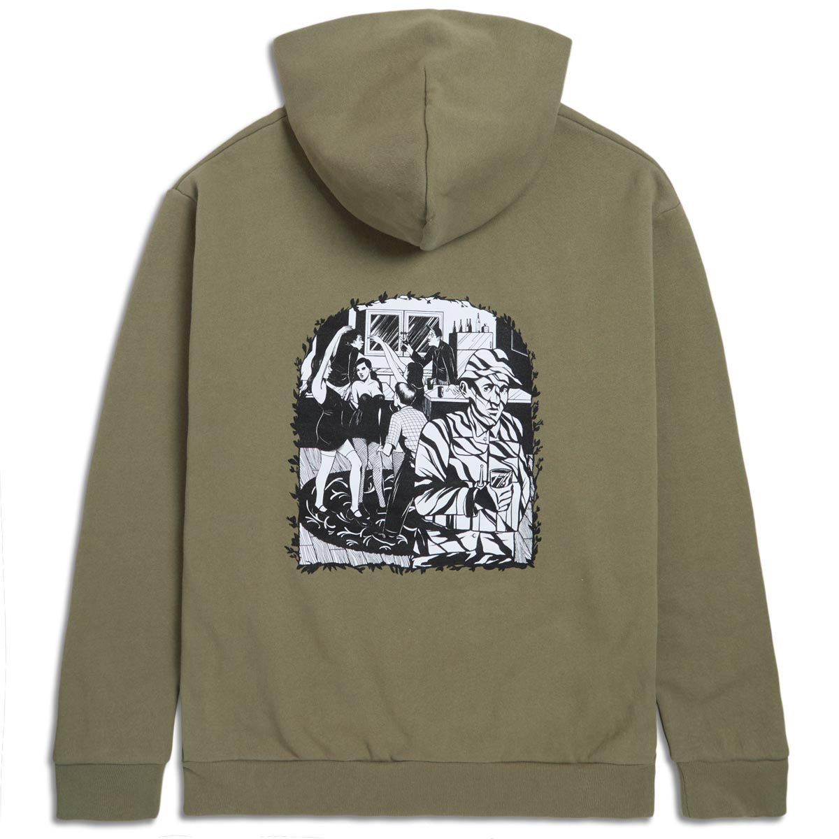 CCS Social Camouflage Party Hoodie - Olive image 1