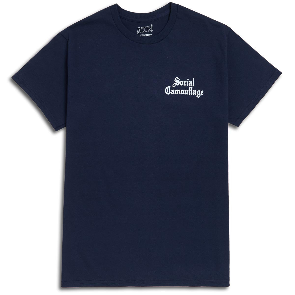 CCS Social Camouflage Bar T-Shirt - Navy image 2