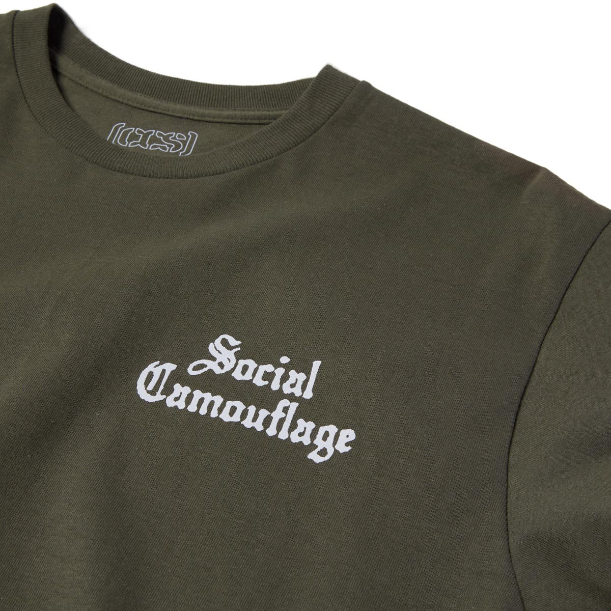 CCS Social Camouflage Bar T-Shirt - Olive image 3