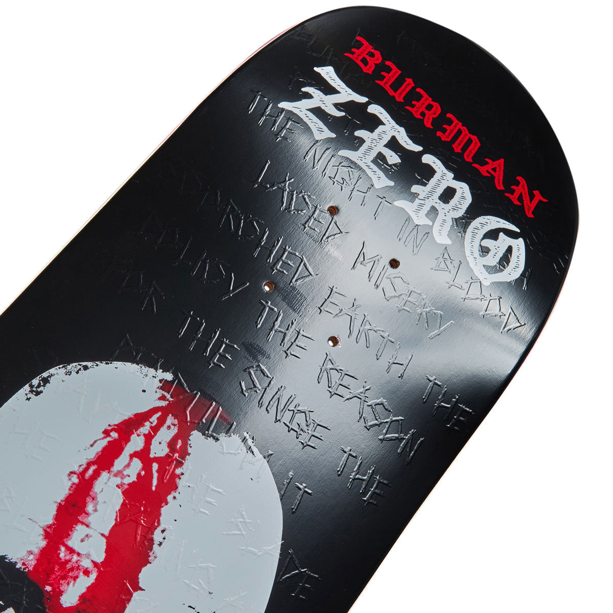 Zero Burman Headwound Skateboard Deck - 8.50