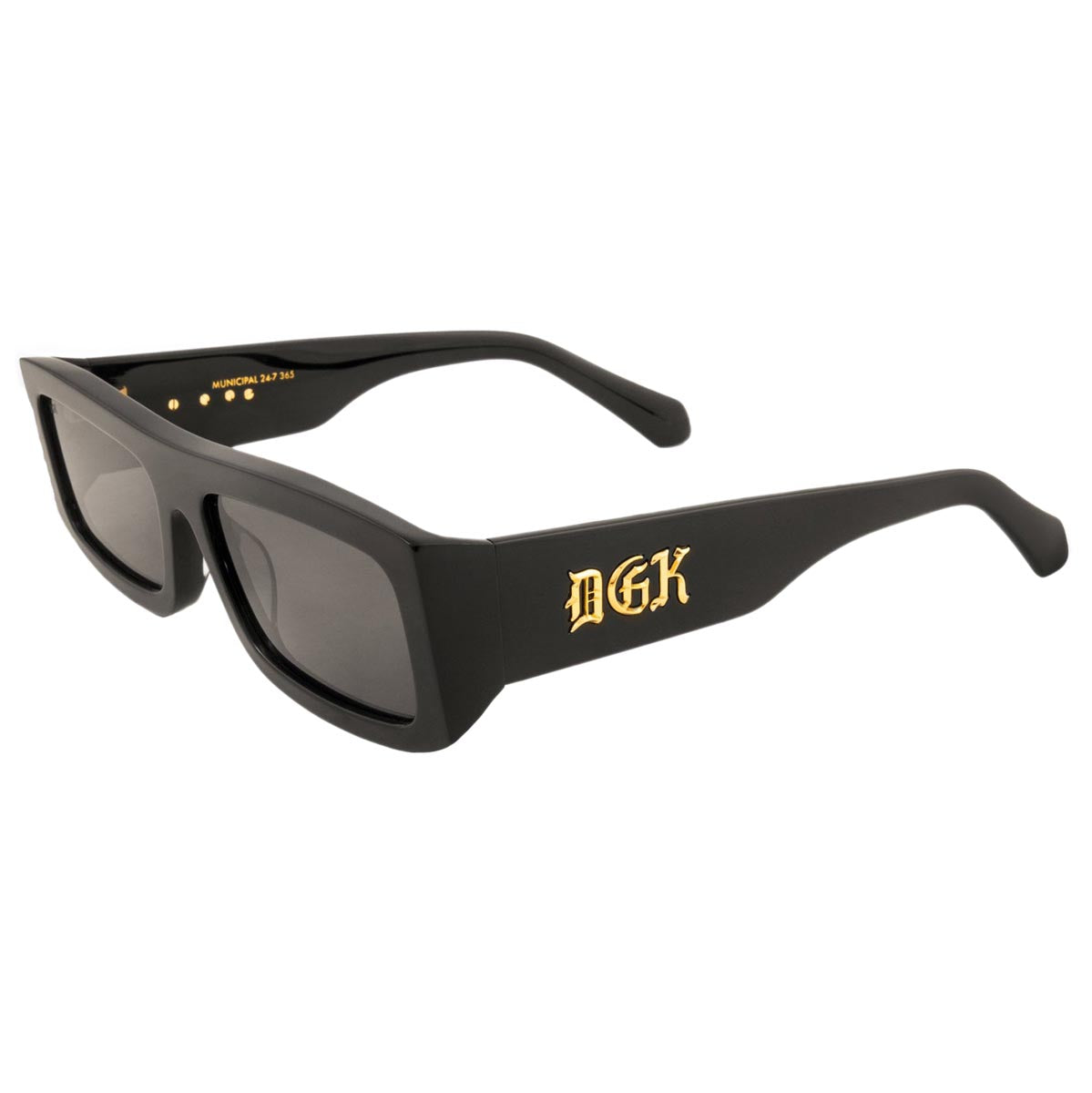 DGK Municipal Sunglasses - Black/Gold image 2