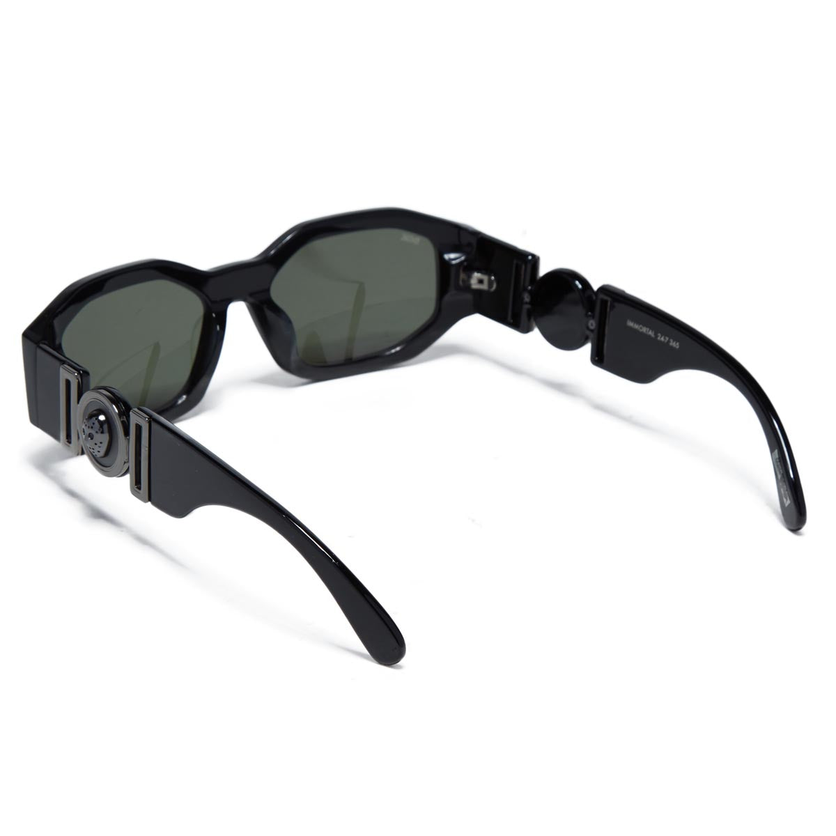 DGK Immortal Sunglasses - Black/Grey image 2