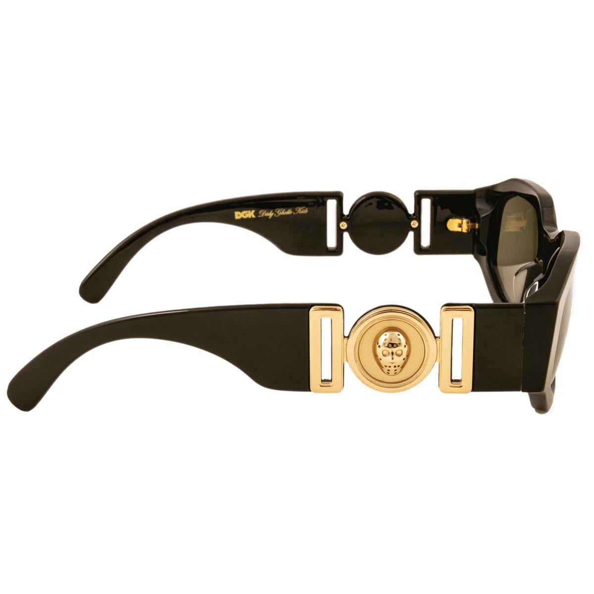 DGK Immortal Sunglasses - Black/Gold image 5