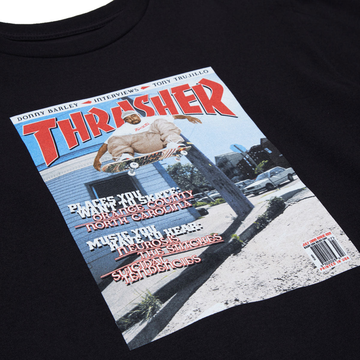 DGK x Thrasher Marcus McBride T-Shirt - Black image 3