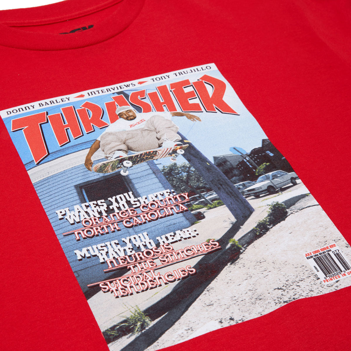 DGK x Thrasher Marcus McBride T-Shirt - Red image 3